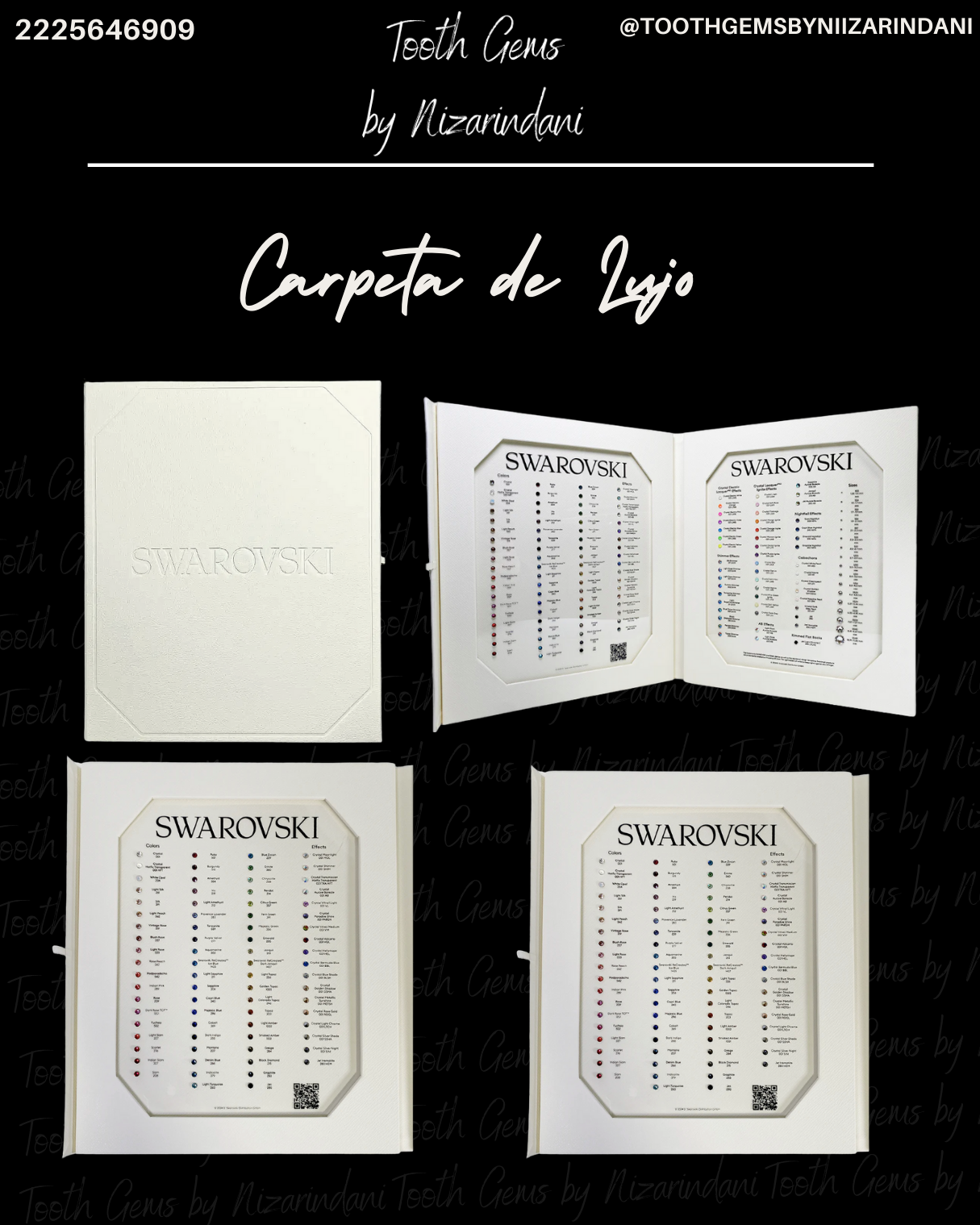 Muestrario de Gemas dentales