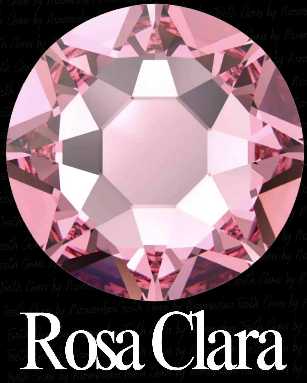 Swarovski redondo Color Rosa Clara