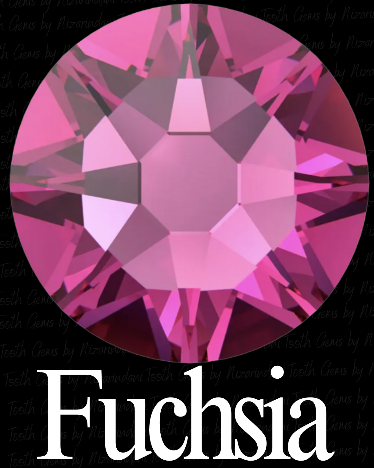 Swarovski redondo Color Fuchsia