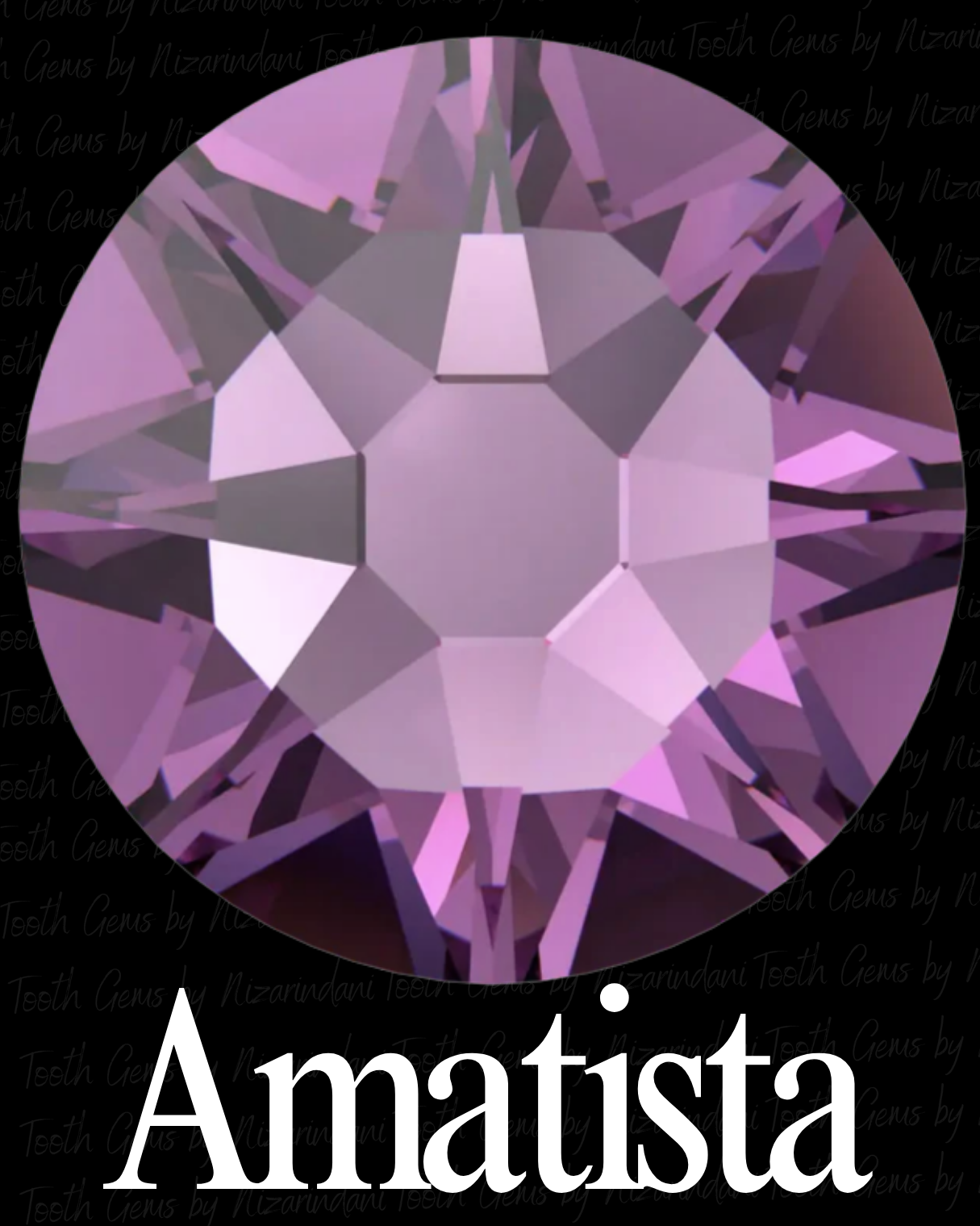 Swarovski redondo Color Amatista