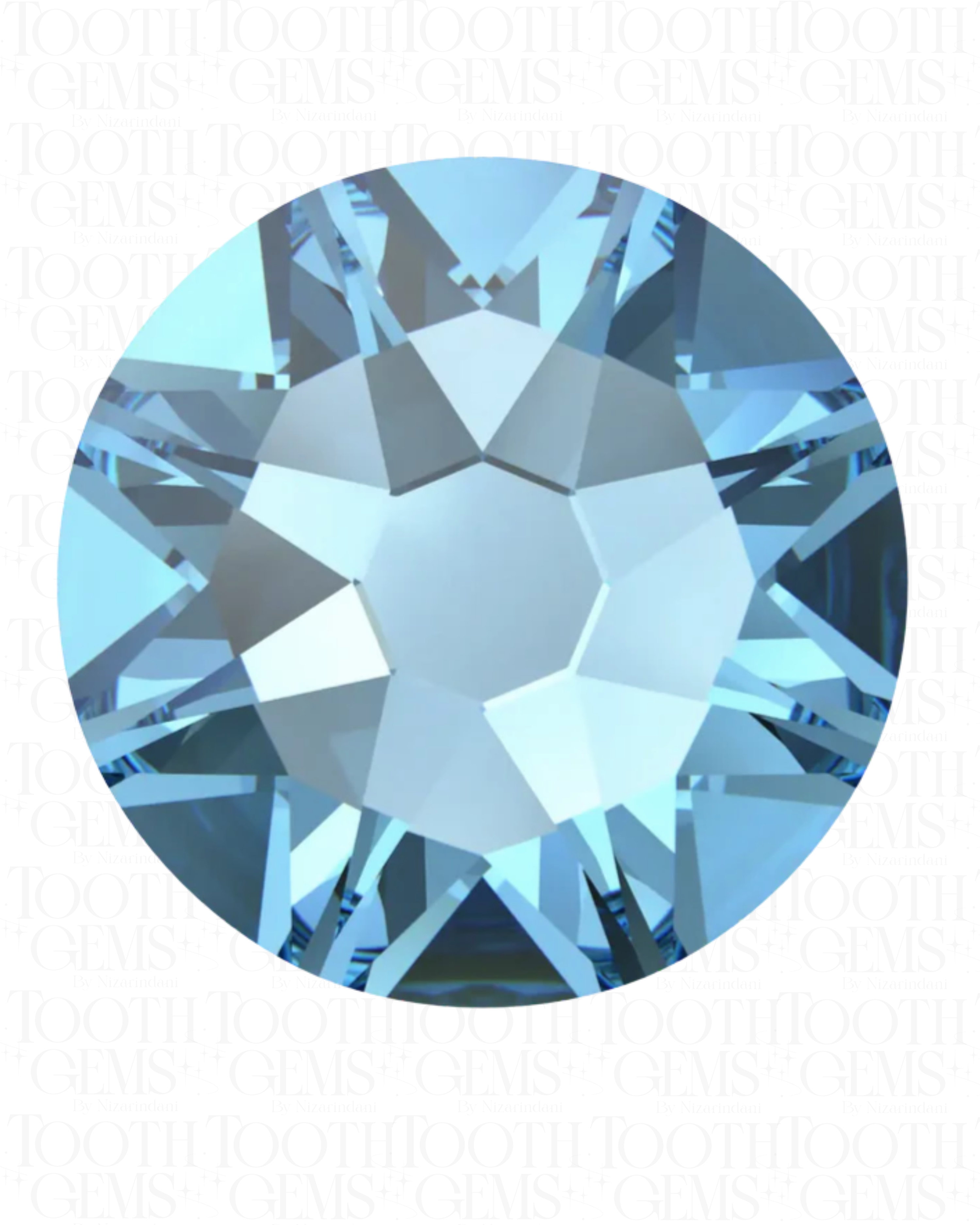 Swarovski Redondo Color Aguamarina