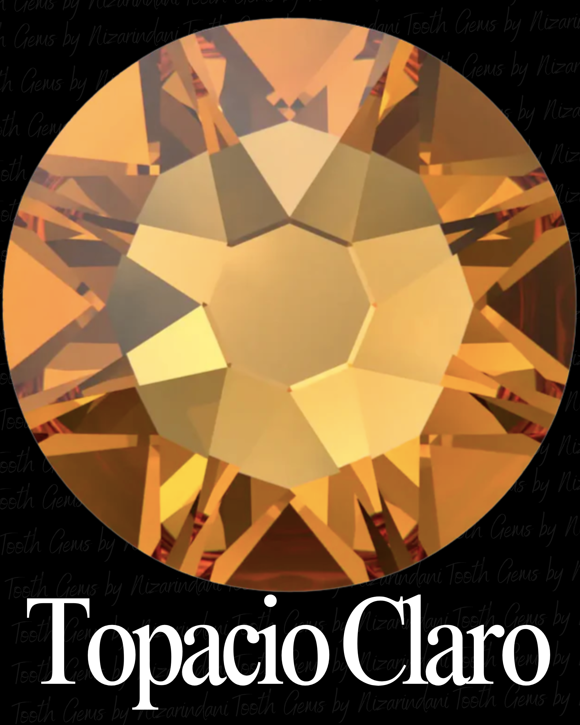 Swarovski Redondo Color Topacio