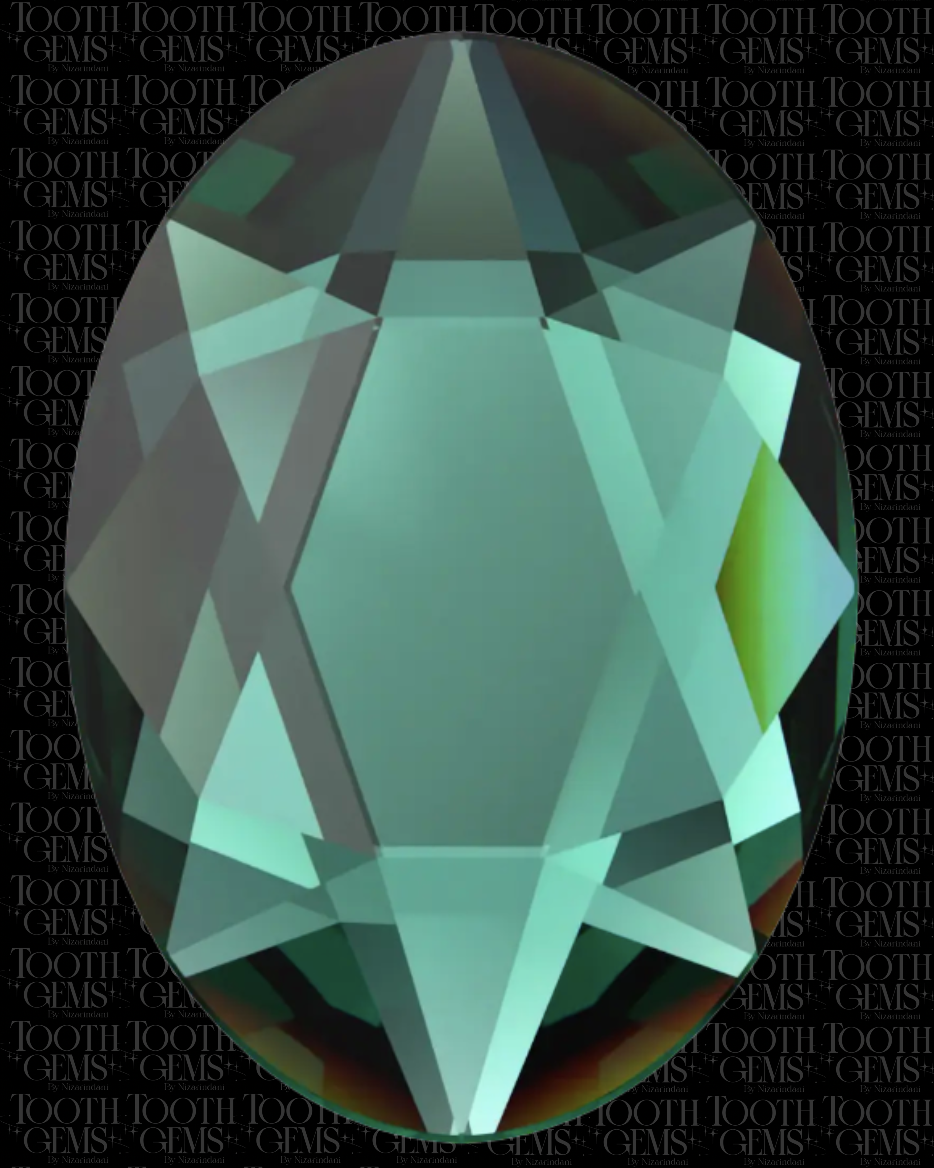 Oval Swarovski (2603)- 10 pzs