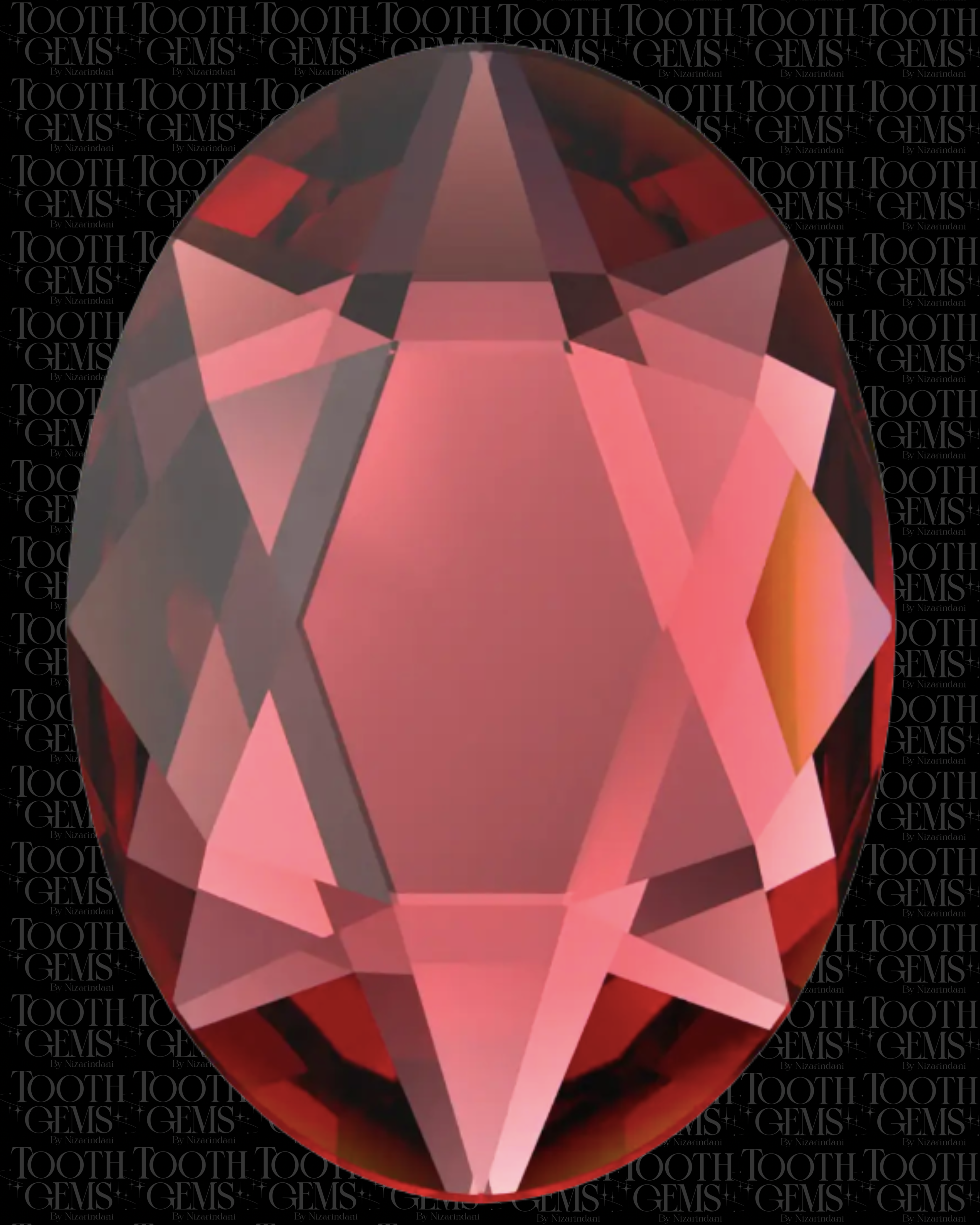 Oval Swarovski (2603)- 10 pzs