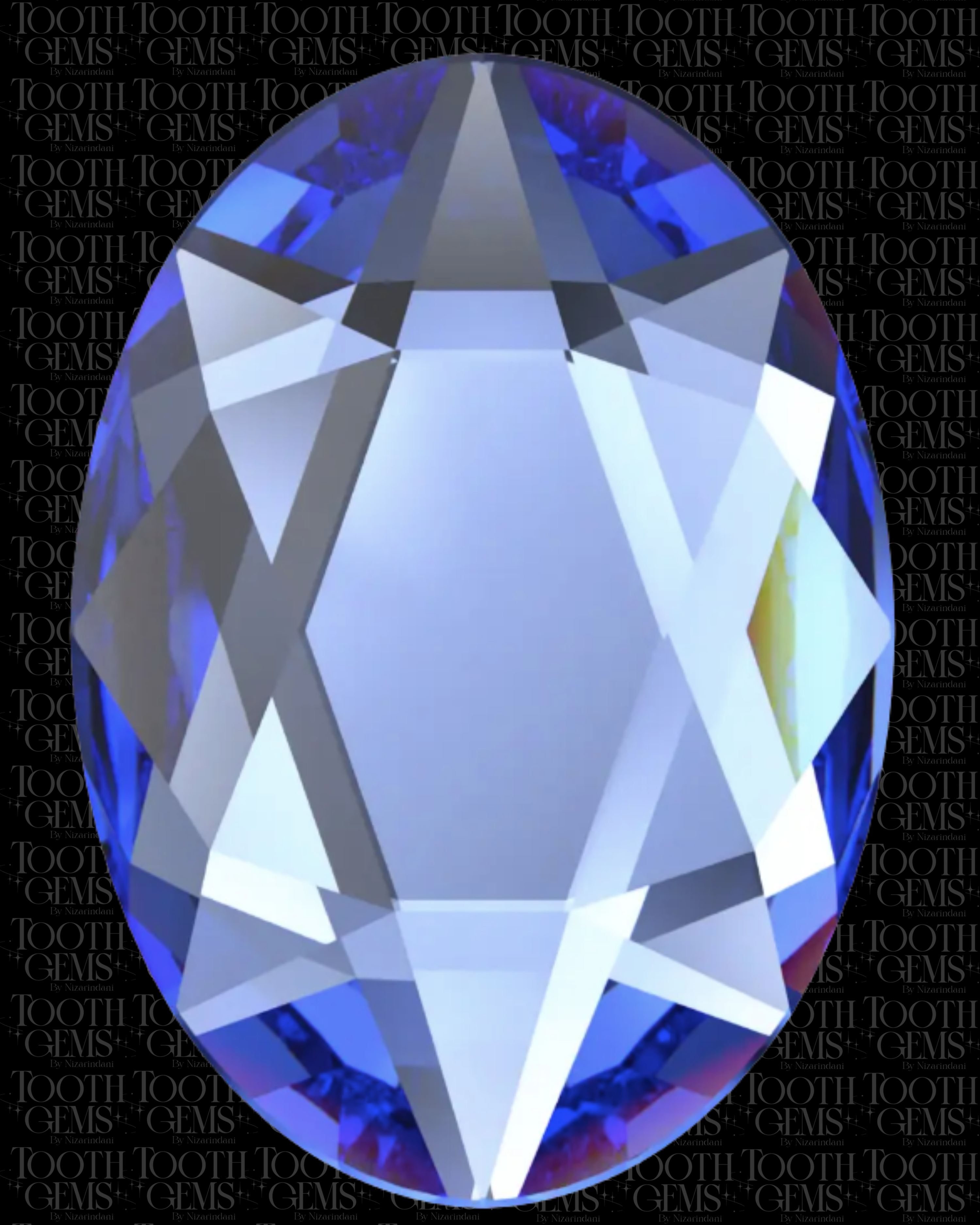 Oval Swarovski (2603)- 10 pzs