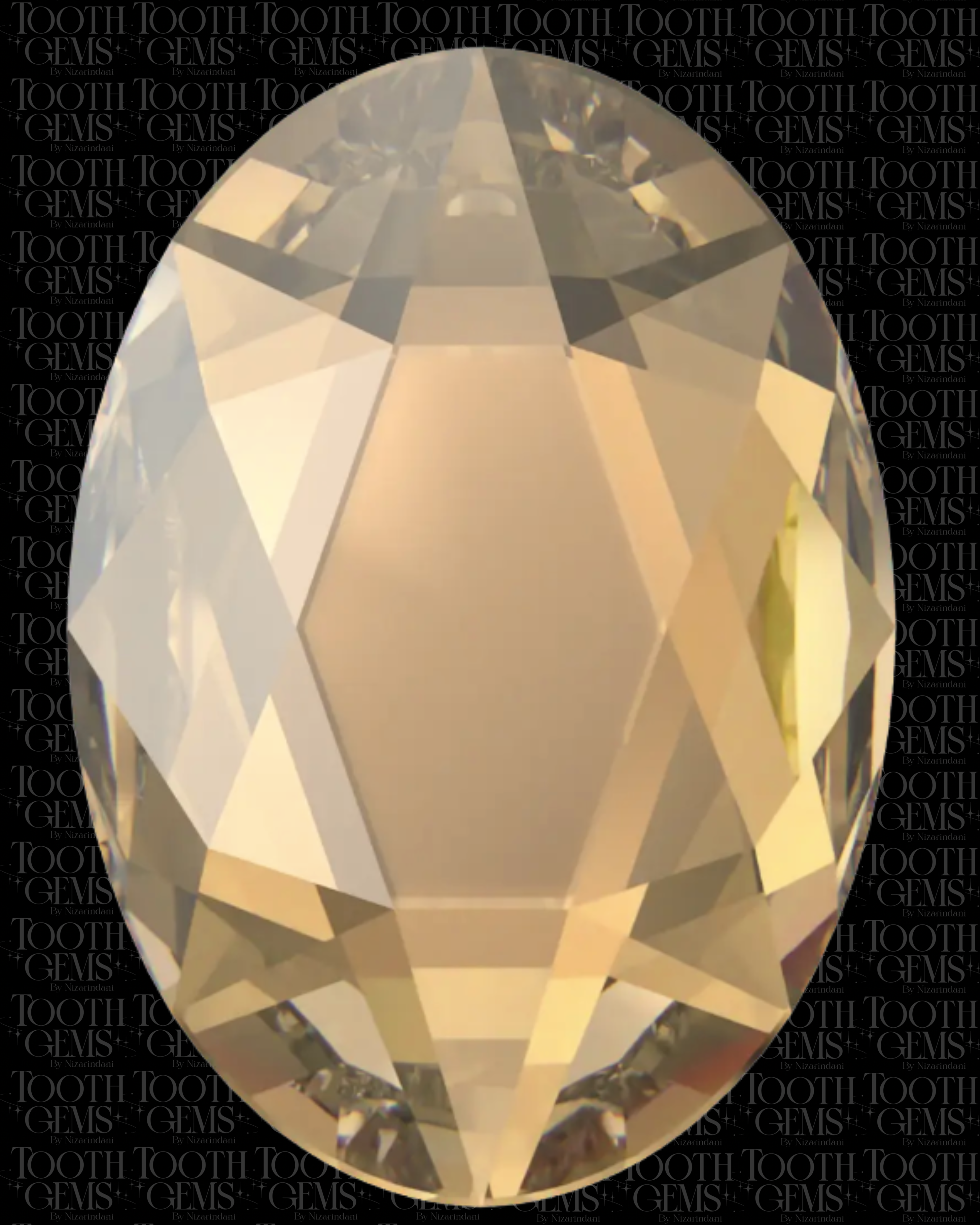 Oval Swarovski (2603)- 10 pzs