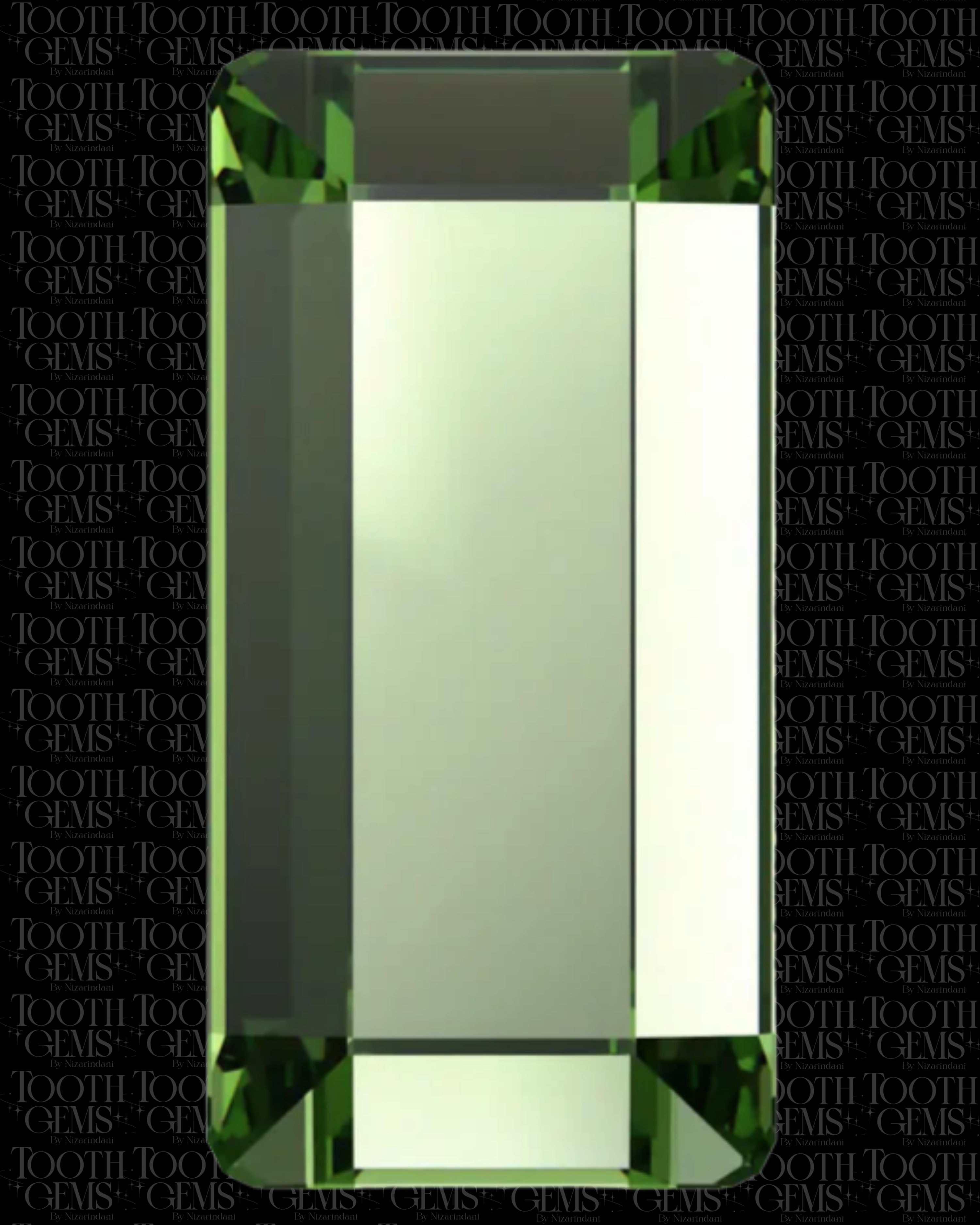 Baguette Swarovski (2510)- 10 pzs