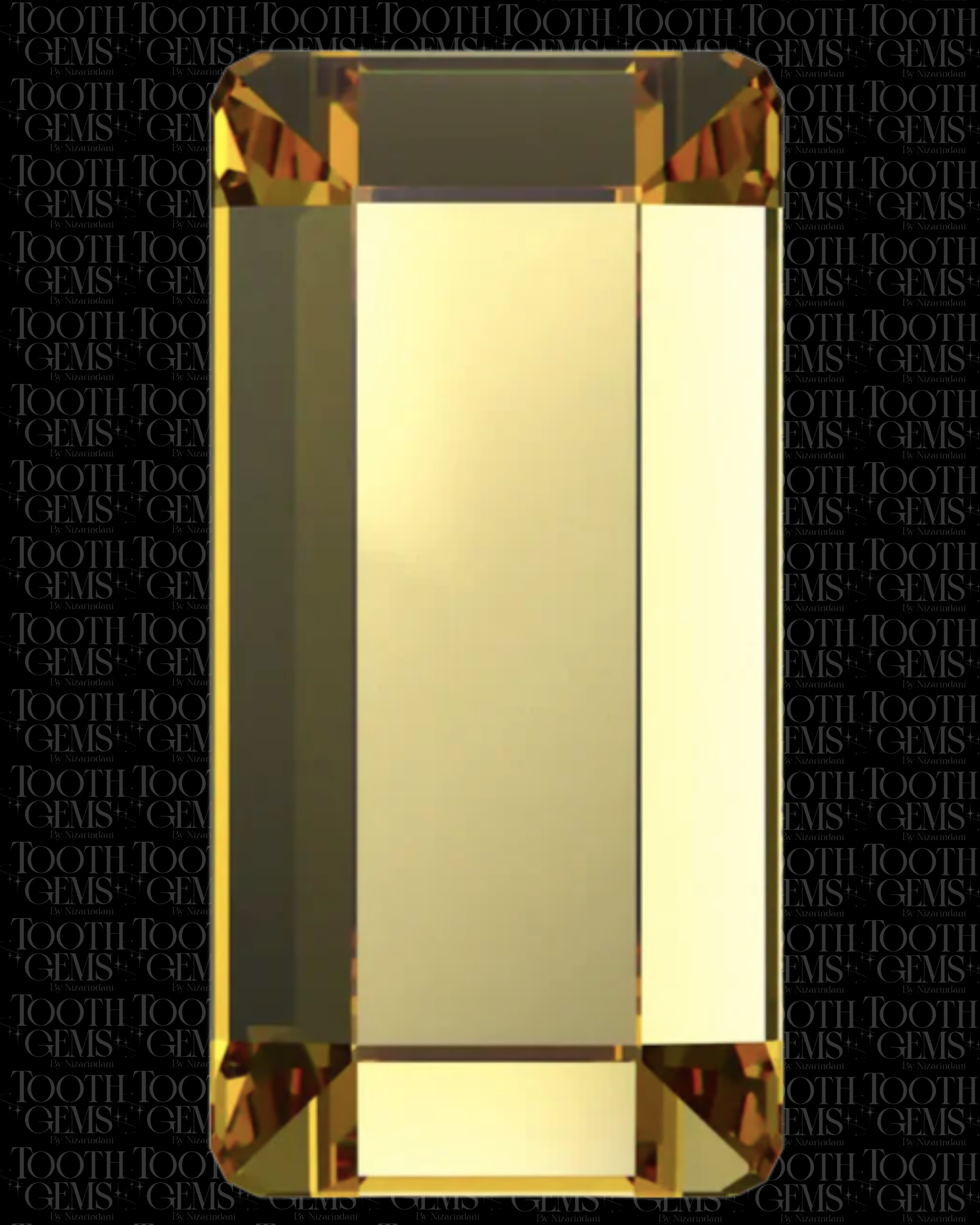 Baguette Swarovski (2510)- 10 pzs