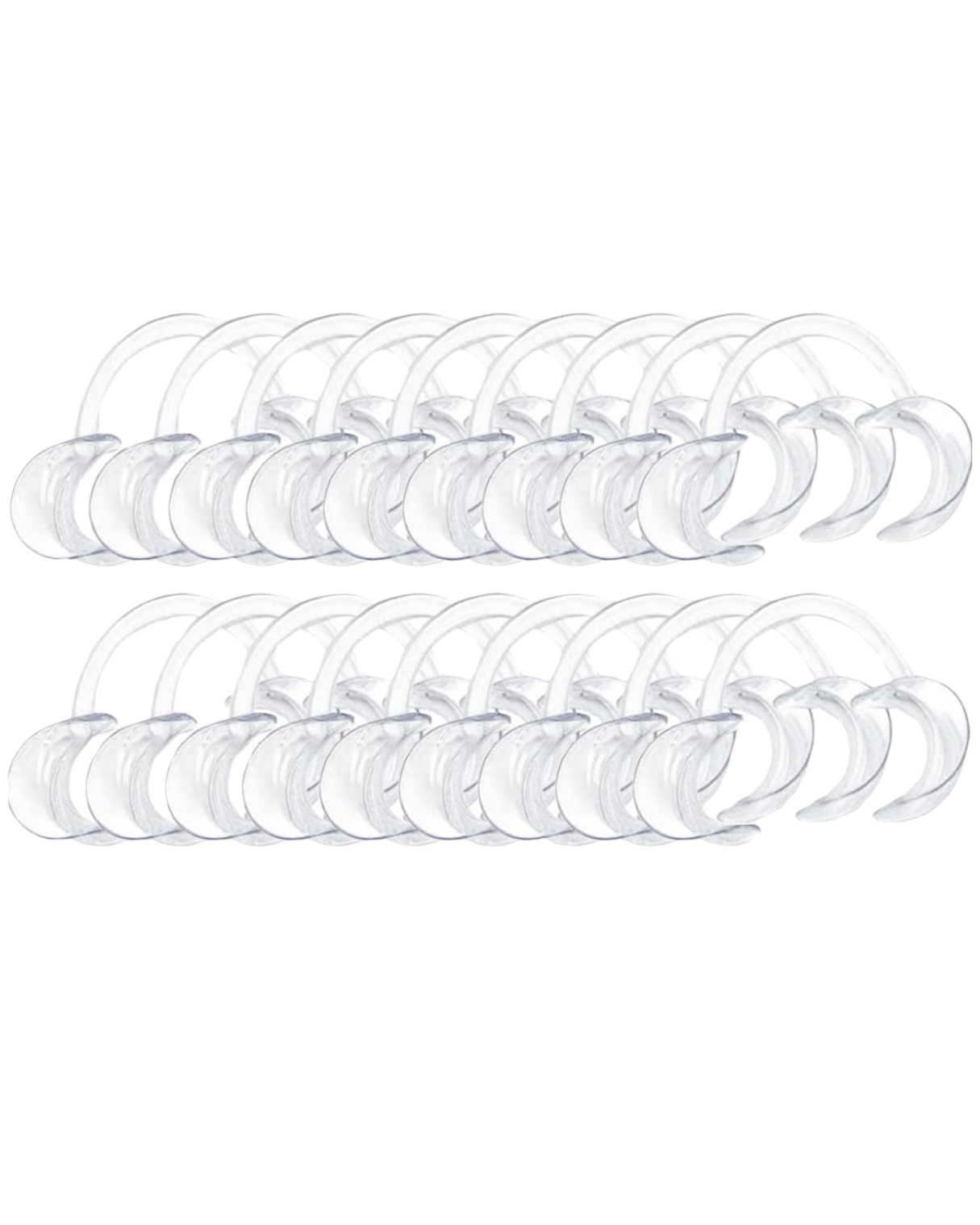 Retractores de mejillas desechables