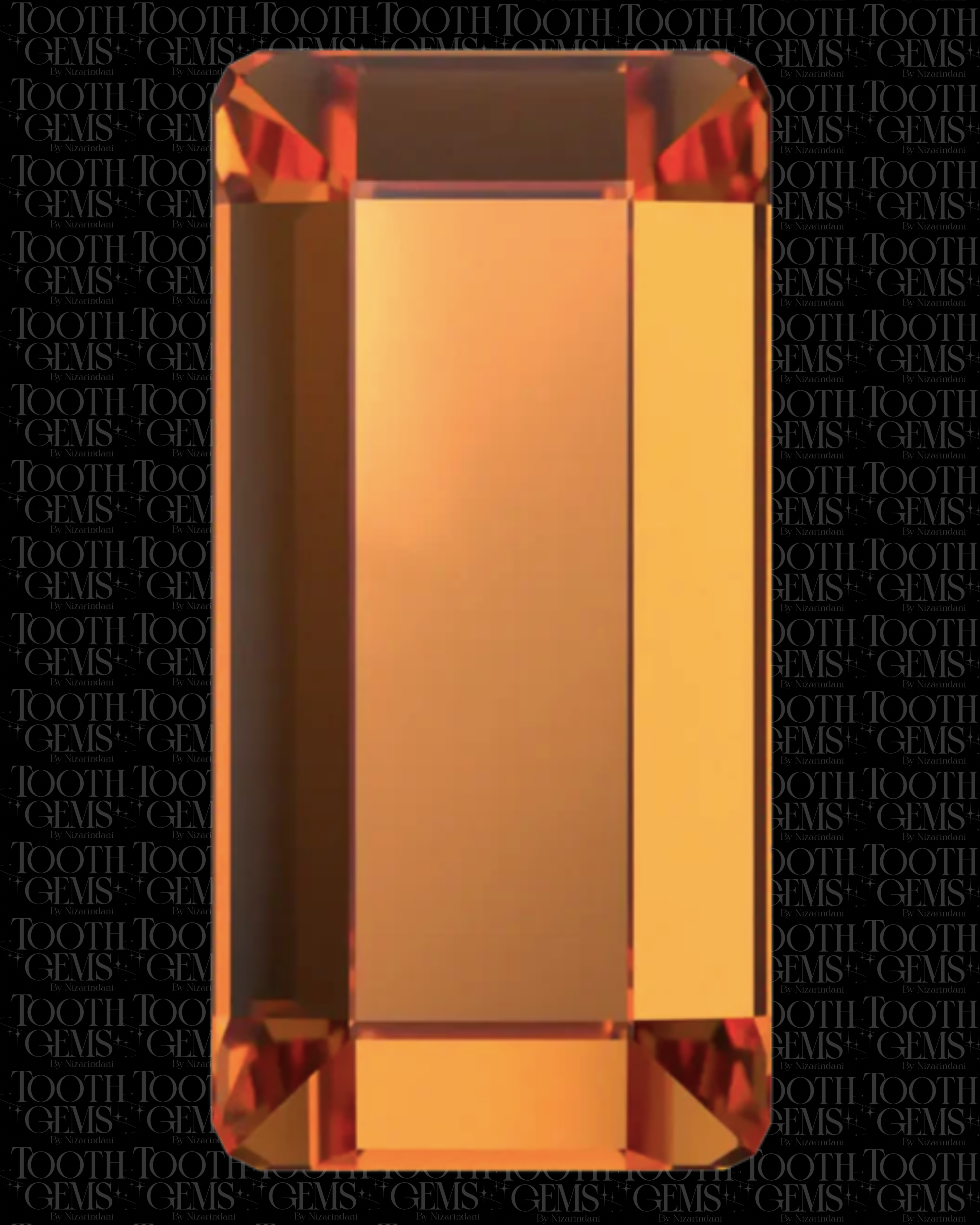 Baguette Swarovski (2510)- 10 pzs