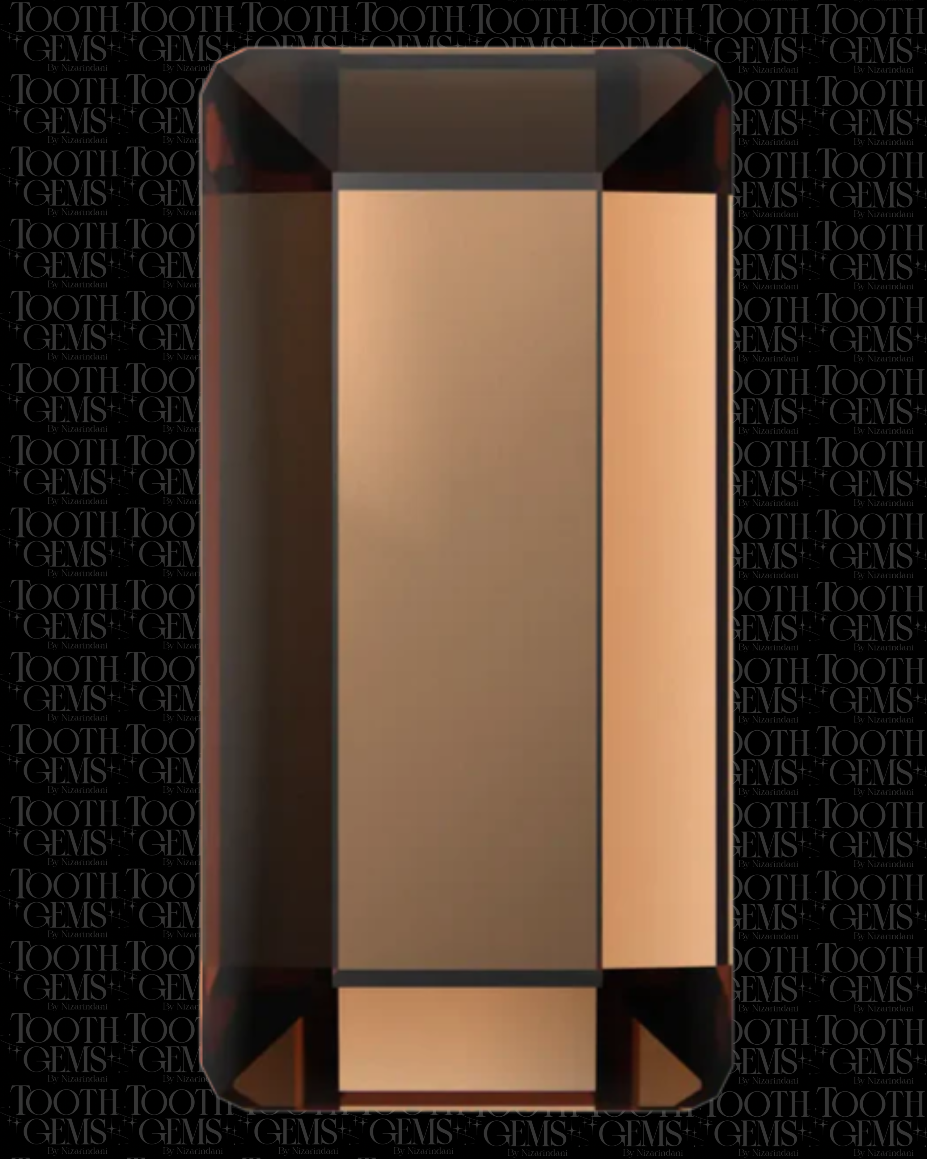Baguette Swarovski (2510)- 10 pzs