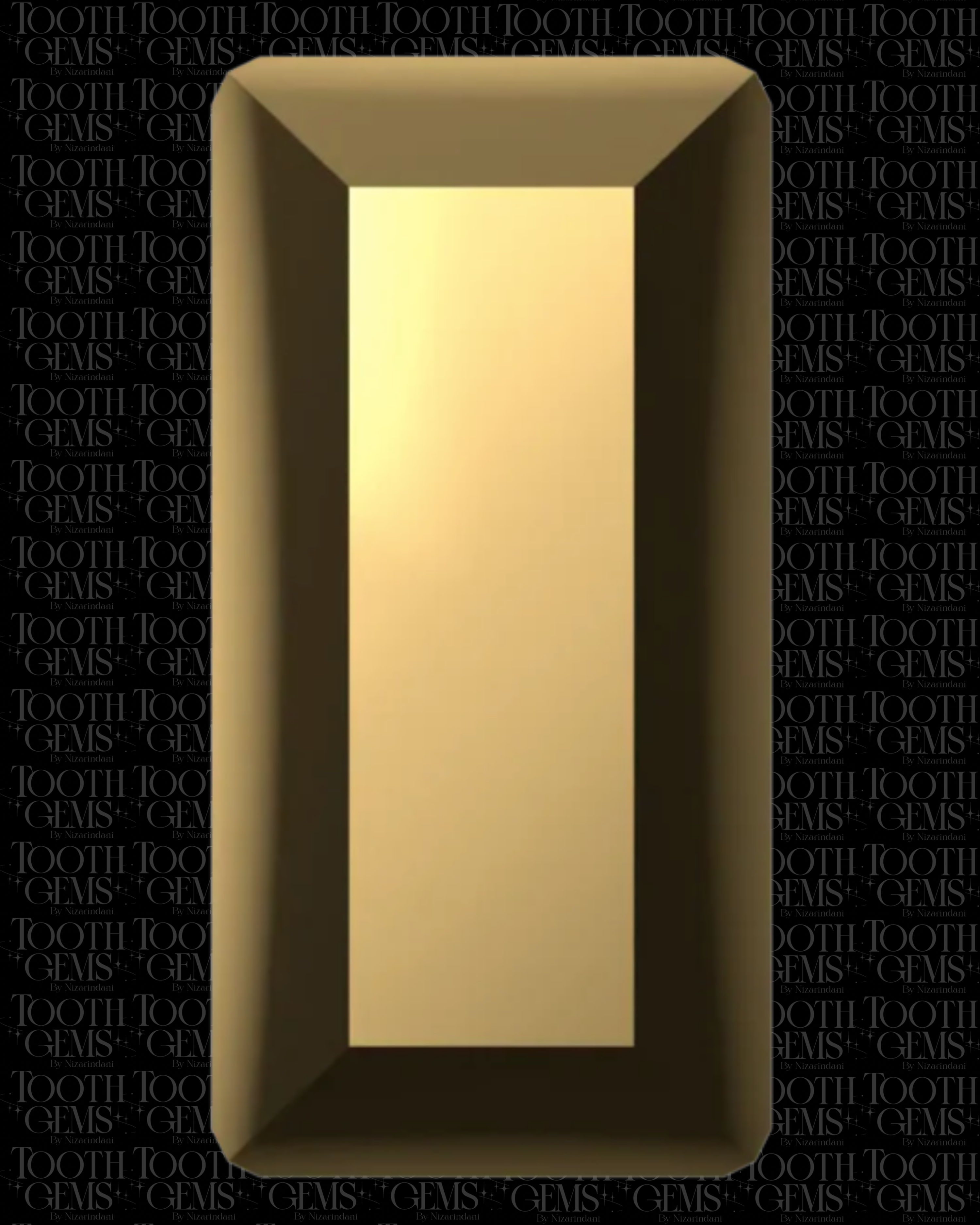 Baguette Swarovski (2510)- 10 pzs