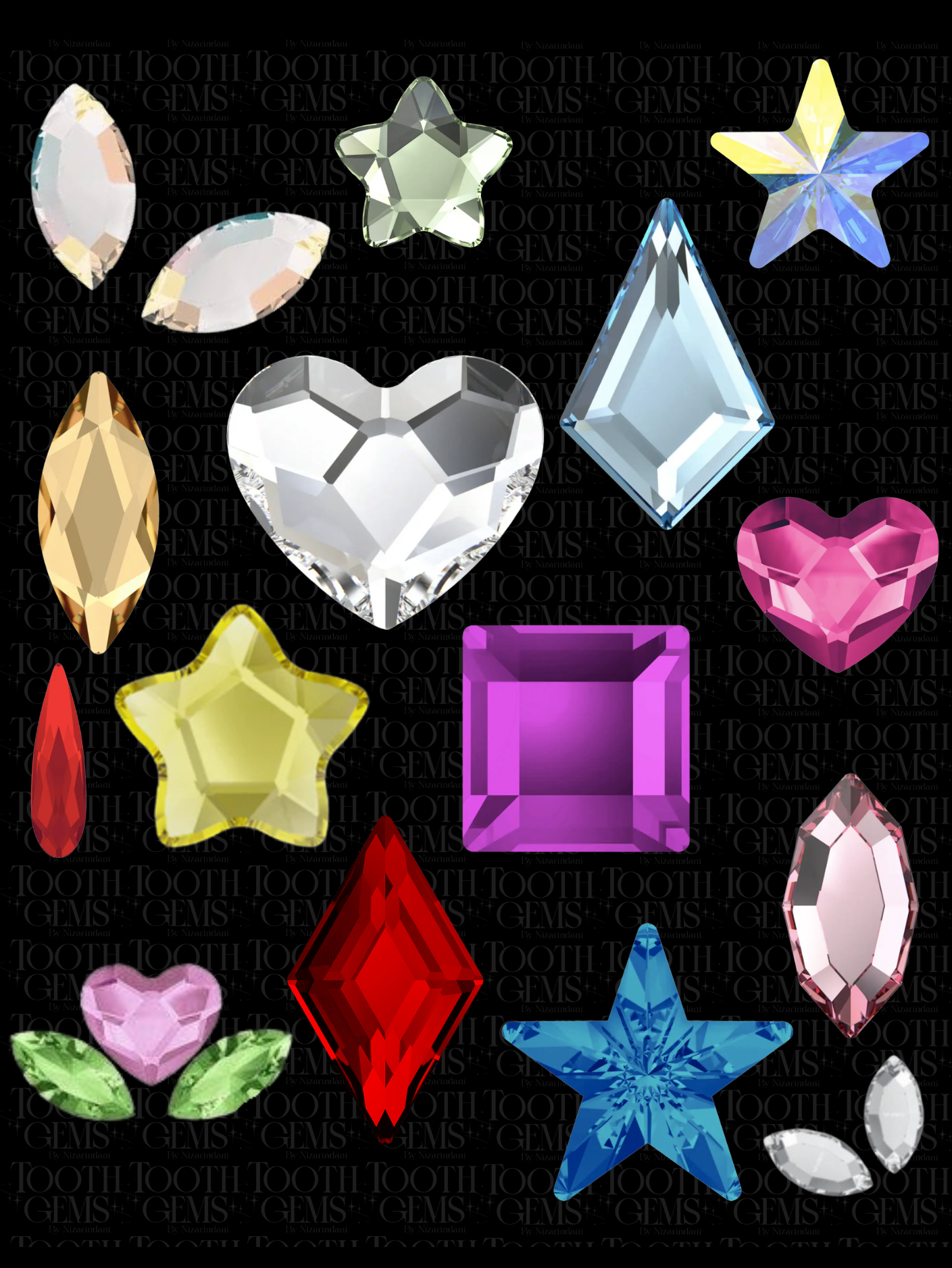 Swarovski Redondos y Figuras – Arma tu Kit💎