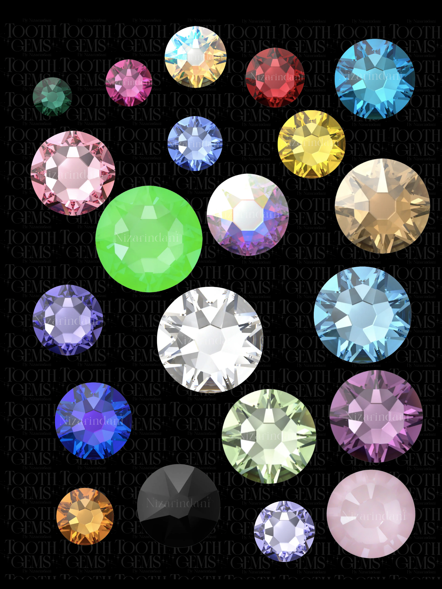 Swarovski Redondos y Figuras – Arma tu Kit💎