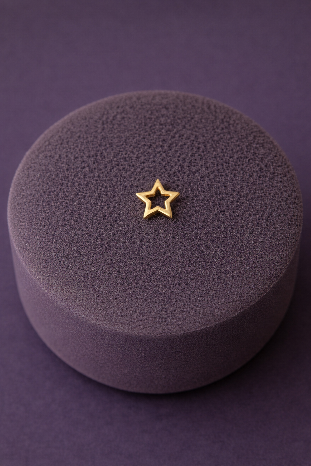 Estrella Minimal Oro Macizo 18K