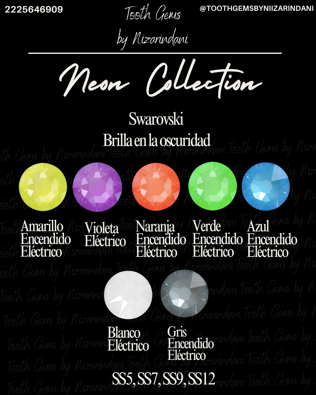 Colección NEON, Swarovski Electric Ignite Colletion