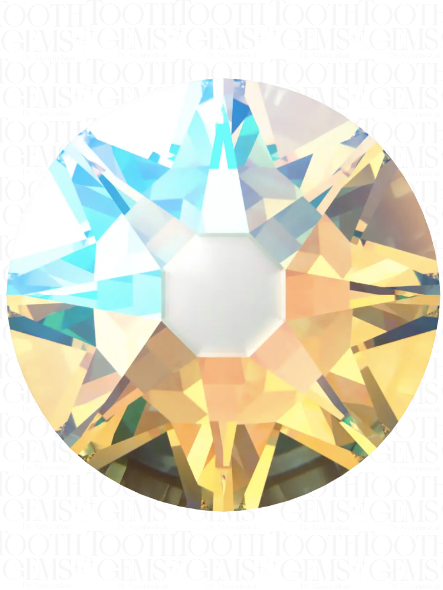 Swarovski Redondo Color Crystal Shimmer- 10 pzs