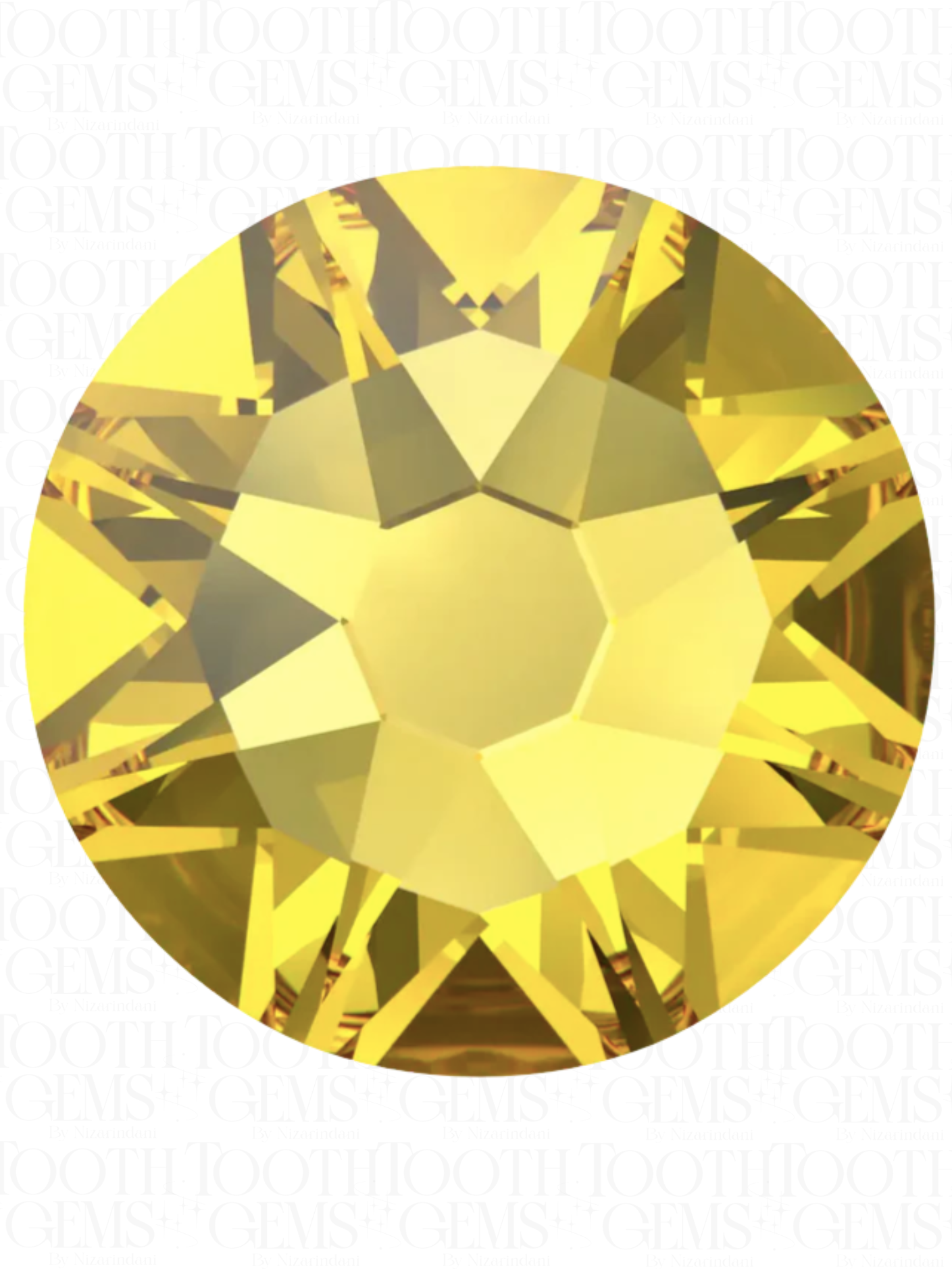 Swarovski Redondo Color Topacio Claro- 10 pzs