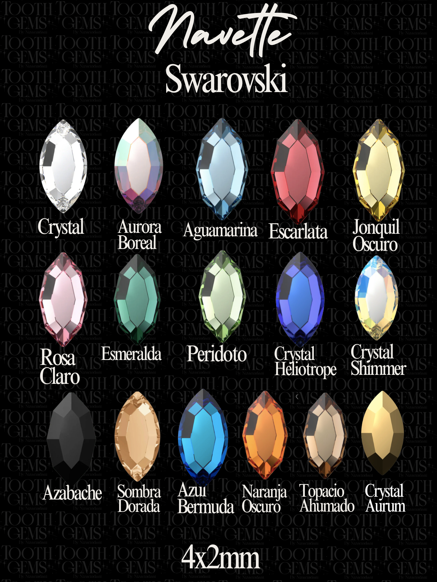 Navette Swarovski (2200)