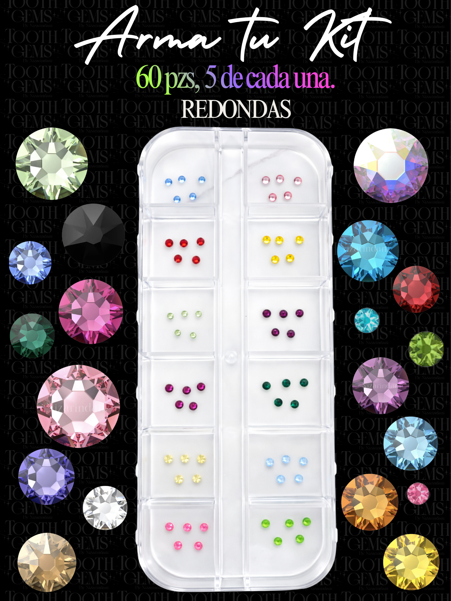 Swarovski Redondos– Arma tu Kit 💎