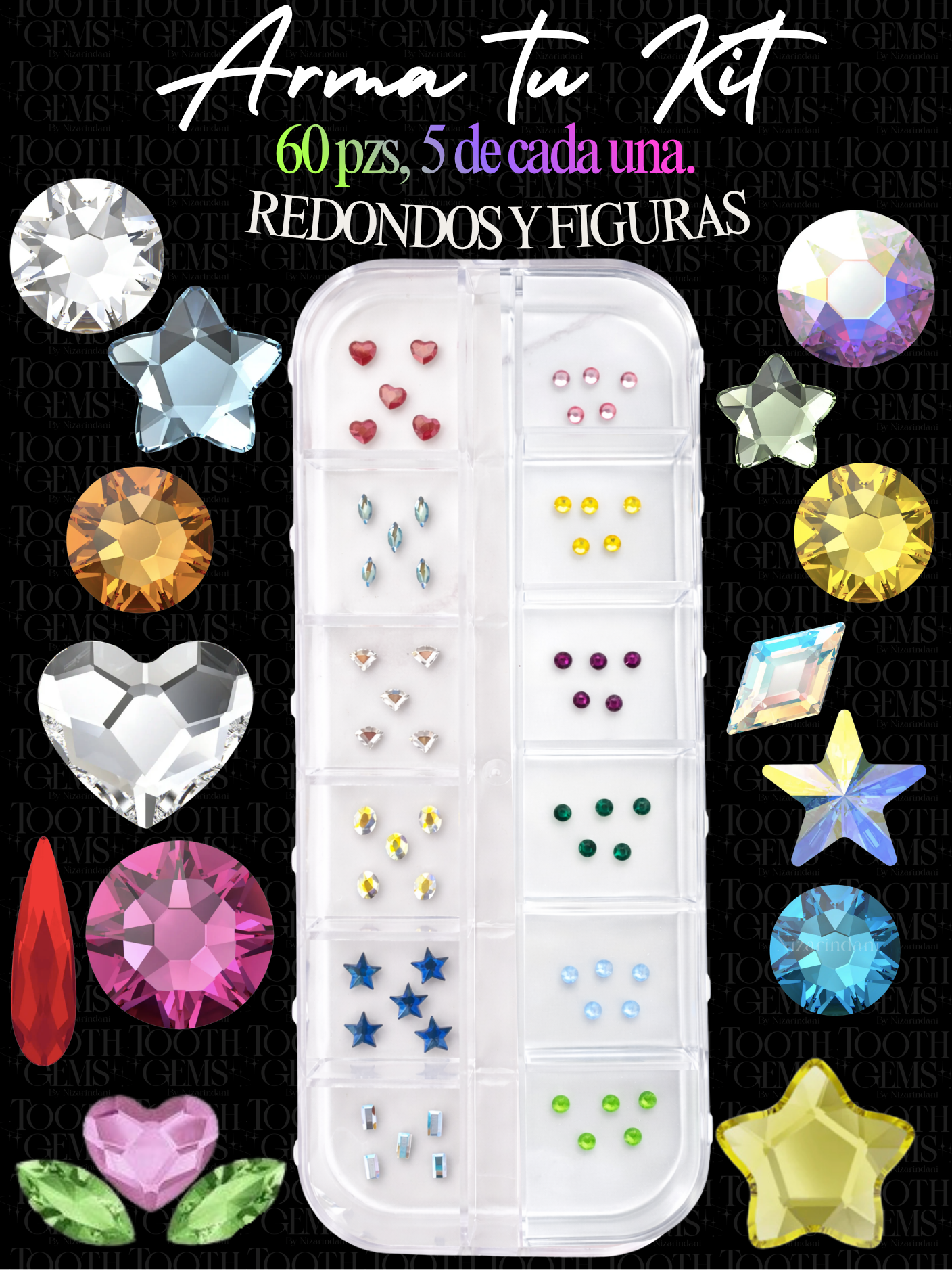 Swarovski Redondos y Figuras – Arma tu Kit💎