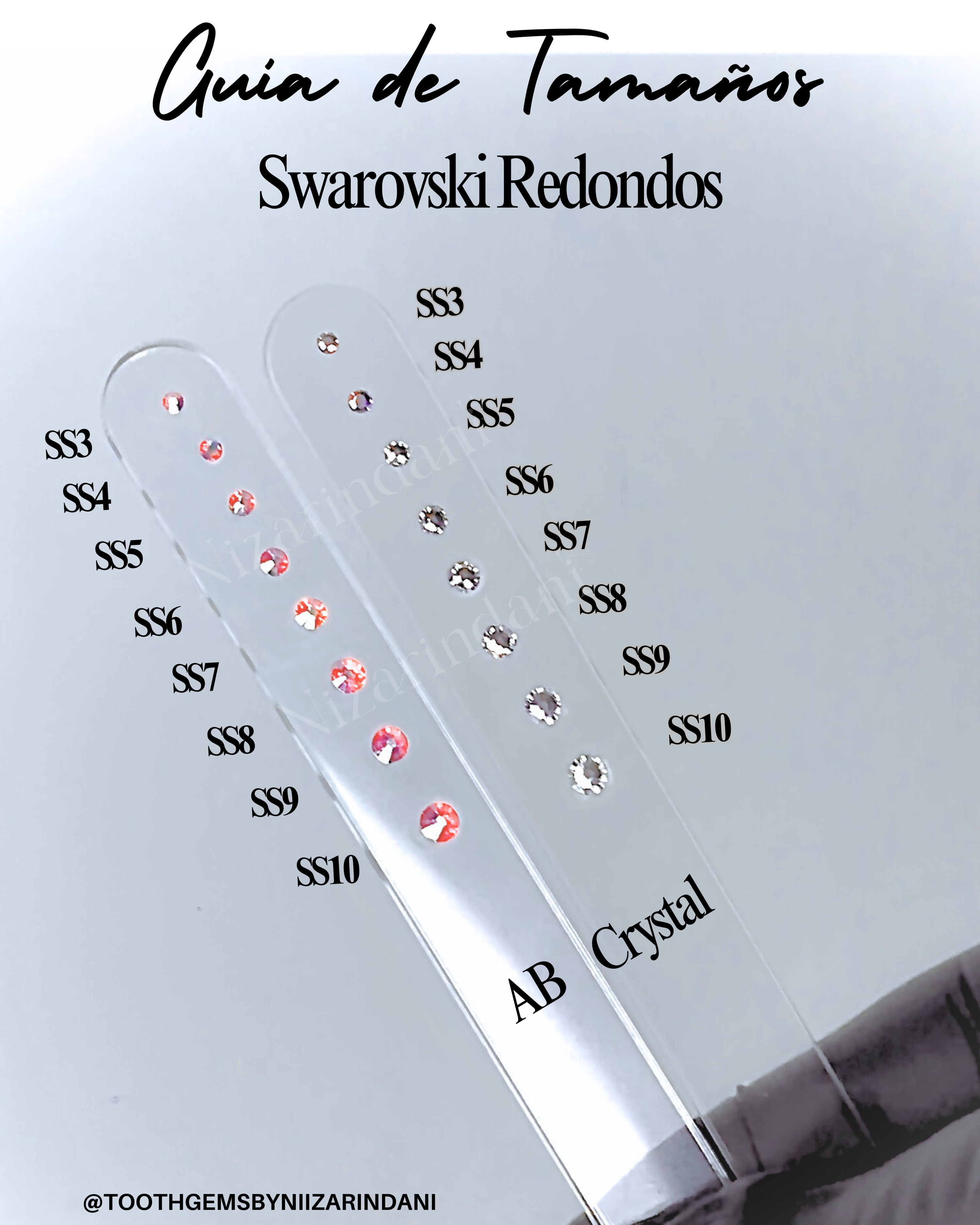 Crystal-10 pzs-Swarovski®Redondo