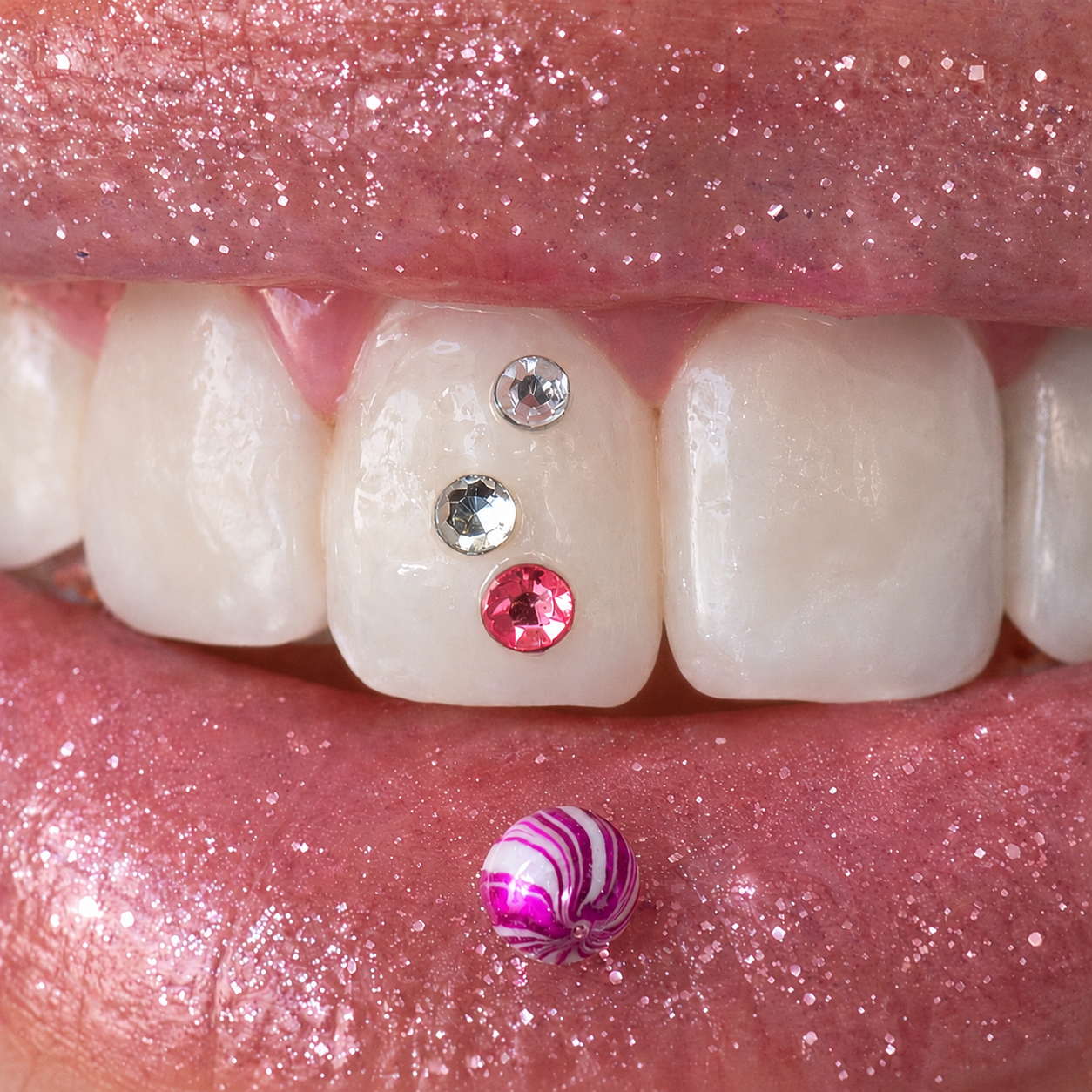 Swarovski Redondo Color Rosa- 10 pzs