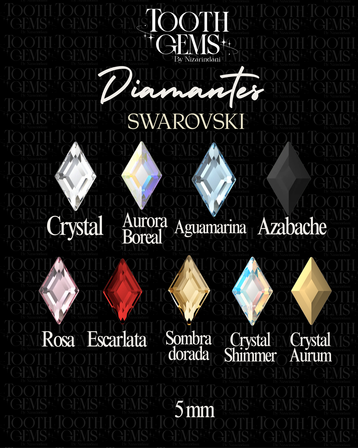 Diamantes (2773) Swarovski® | 10 pzs