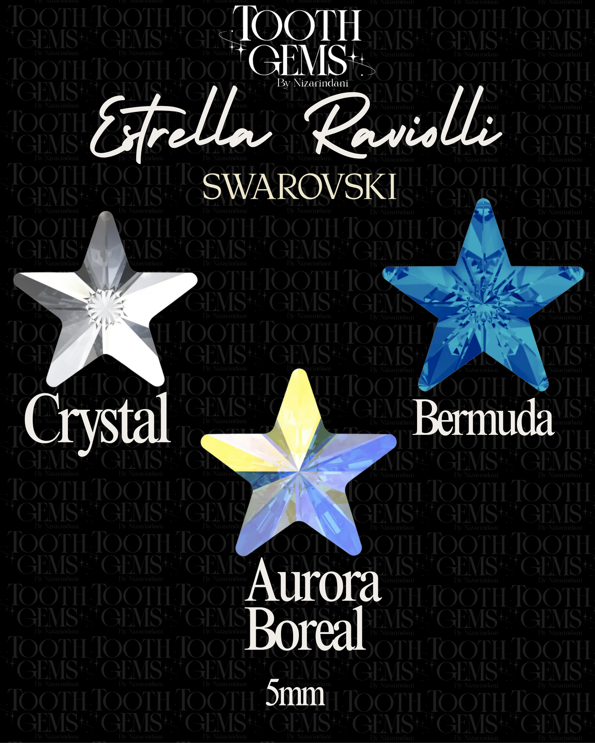 Estrella Ravioli (2816) Swarovski® | 10 pzs