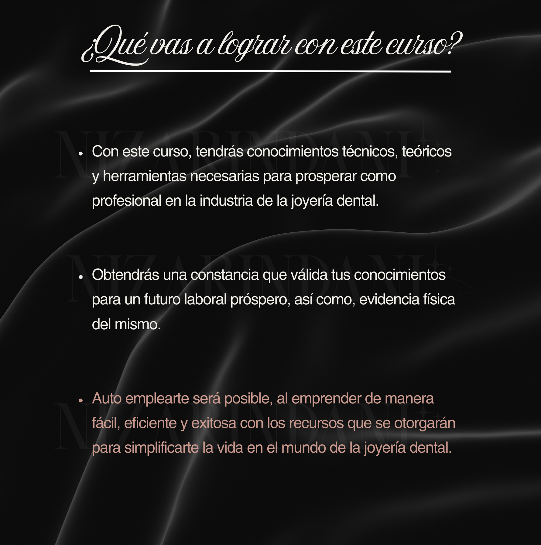 Curso Online de Joyería Dental