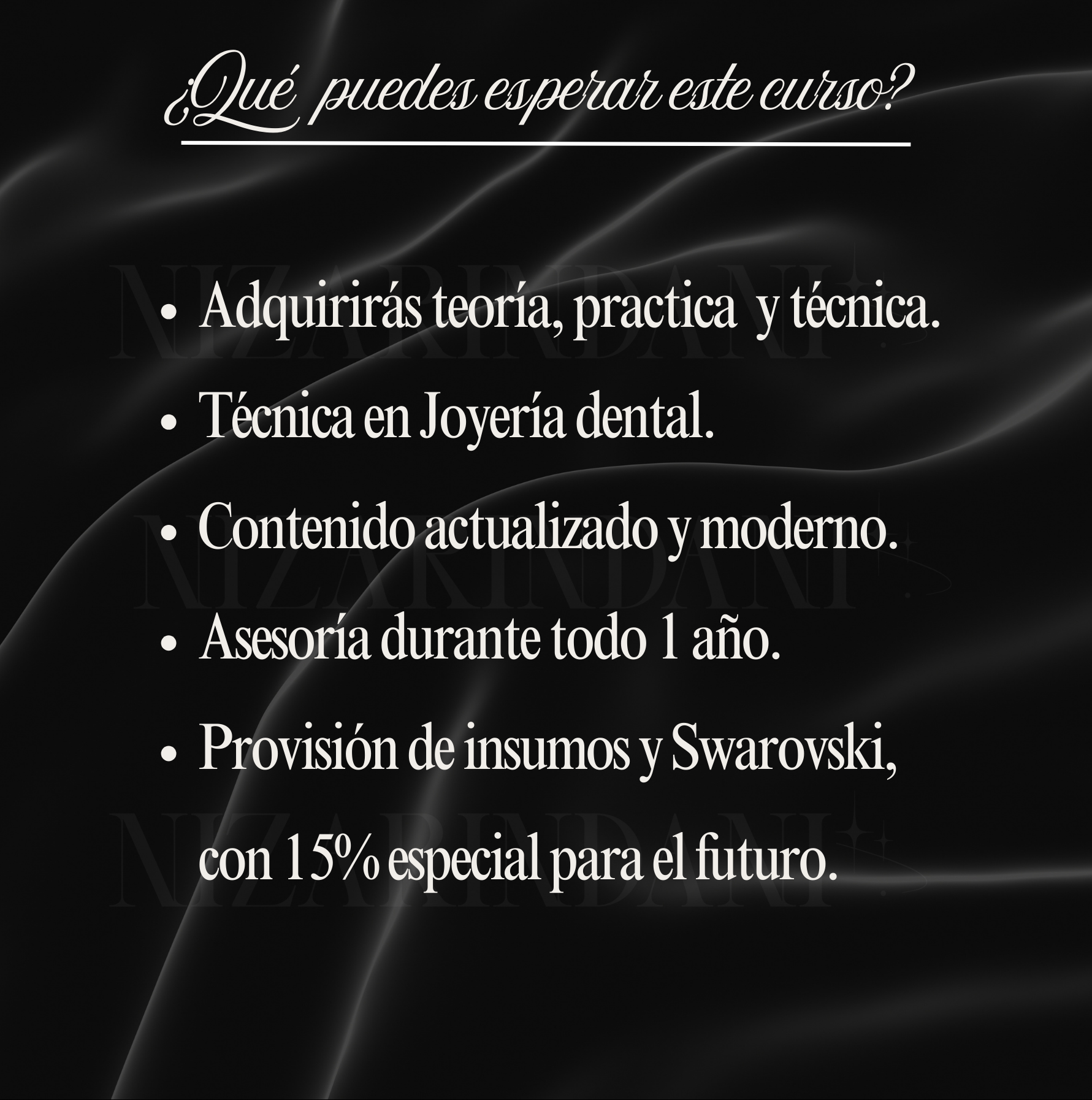 Curso Online de Joyería Dental