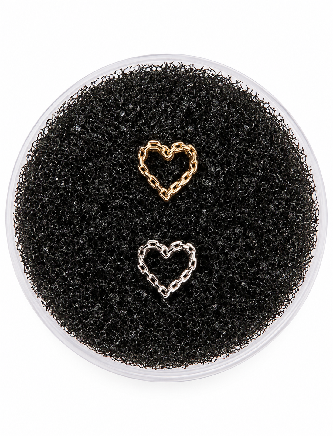Corazón de Cadena Oro Macizo 18K