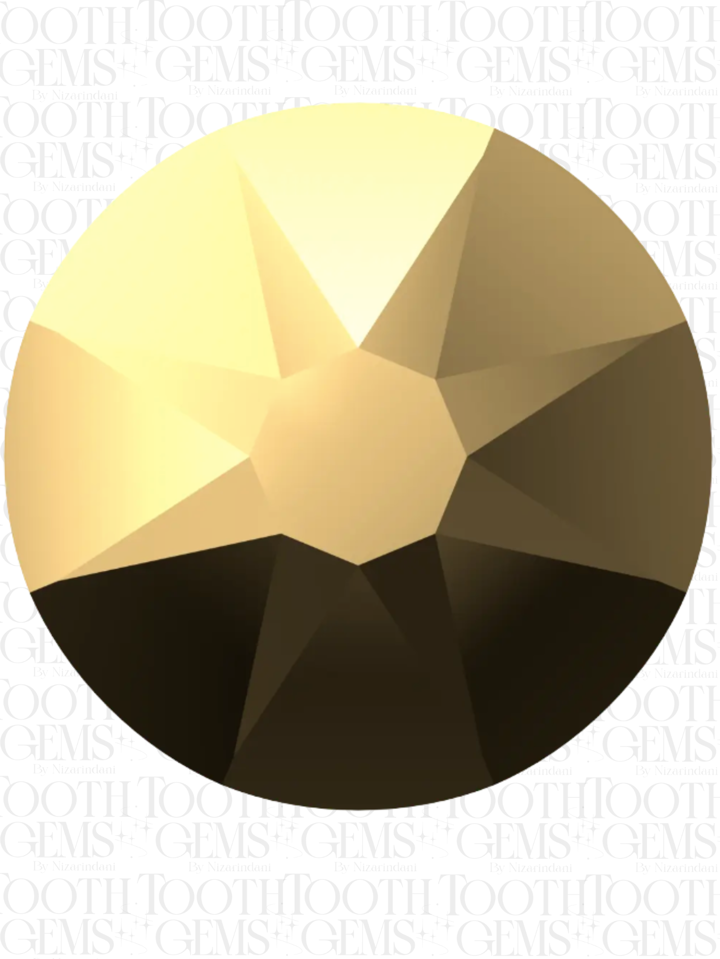 Swarovski Redondo Color Crystal Aurum- 10 pzs