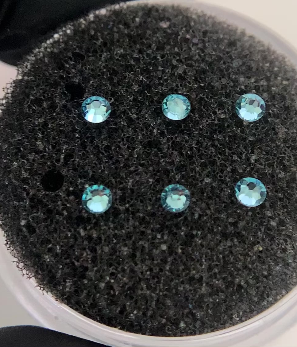 Swarovski Redondo Color Aguamarina