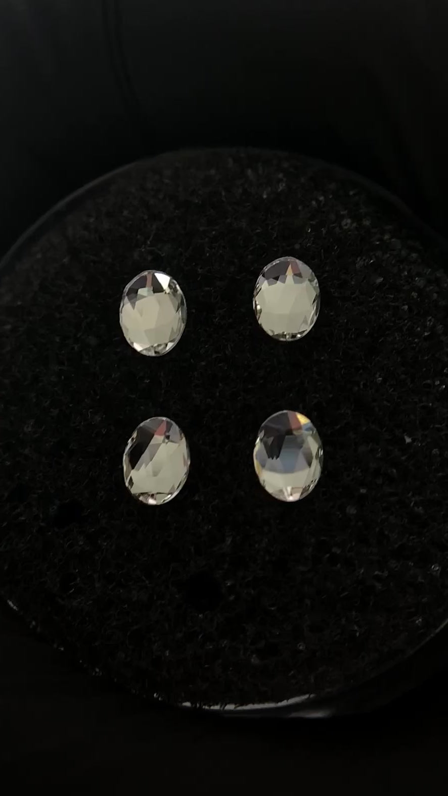 Oval Swarovski (2603)- 10 pzs