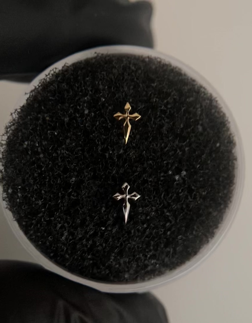 Cruz de Lujo Oro Macizo 18K