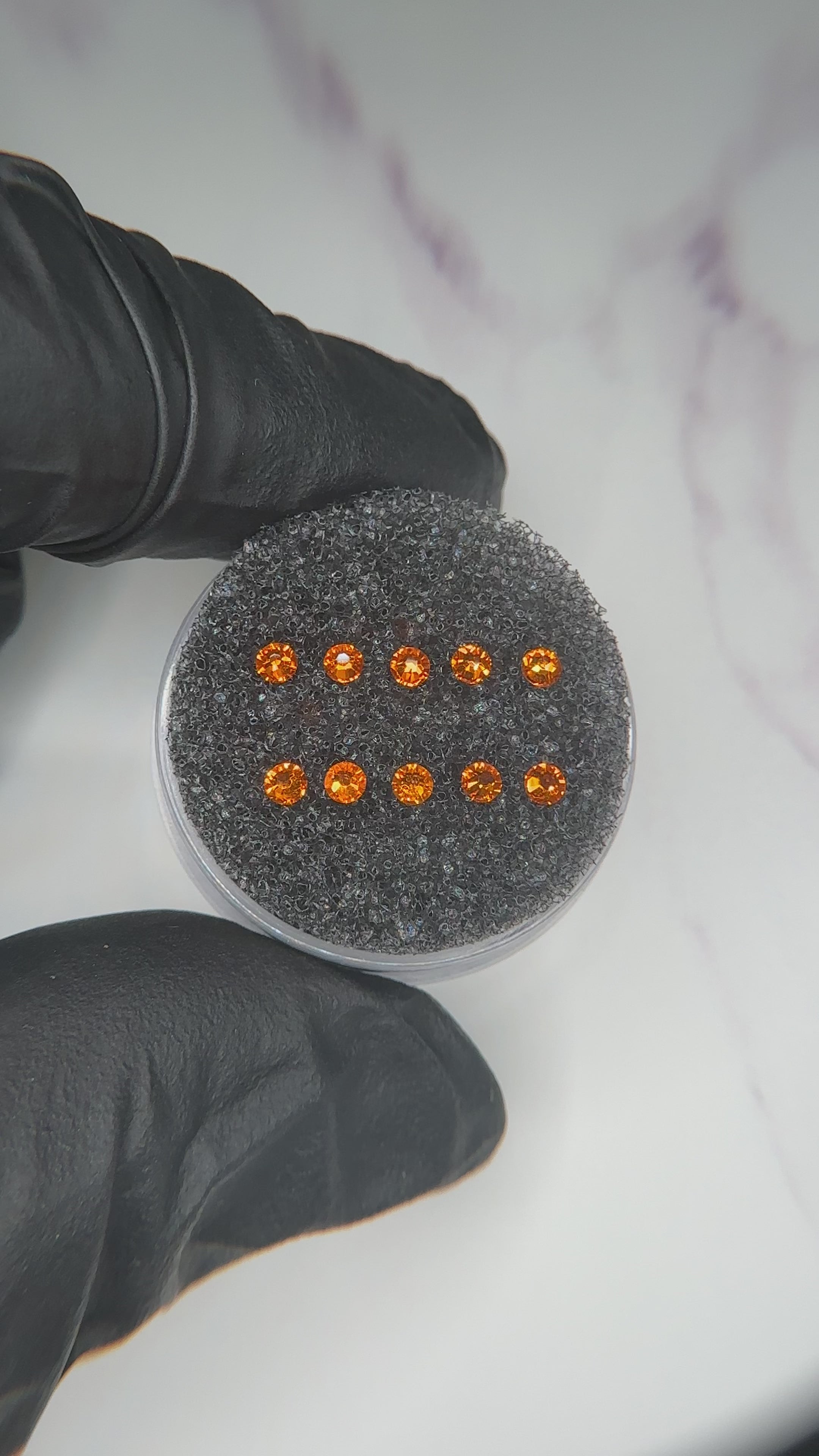 Swarovski Redondo Color Topacio