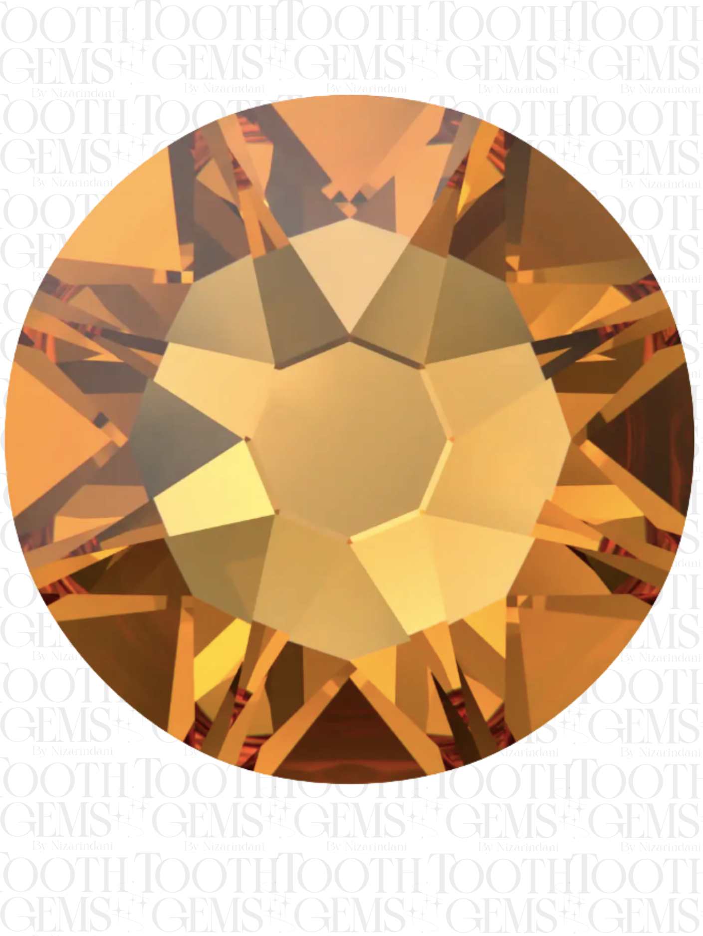 Swarovski Redondo Color Topacio